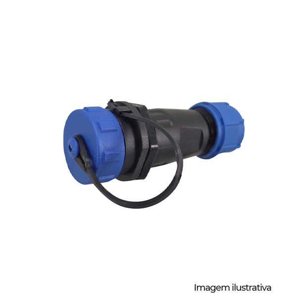 CONECTOR CIRCULAR SP1311 FEMEA PENDENTE 7 PINOS IP68 - COD 010985