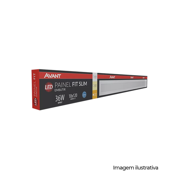 LED PAINEL FIT SL EMB 100X1200 NE4000K 36W BIV2880 - COD 490210877