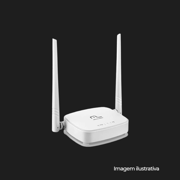 ROTEADOR 300MBPS IPV6 - 2.4 GHZ 2 ANTENAS - COD RE160V