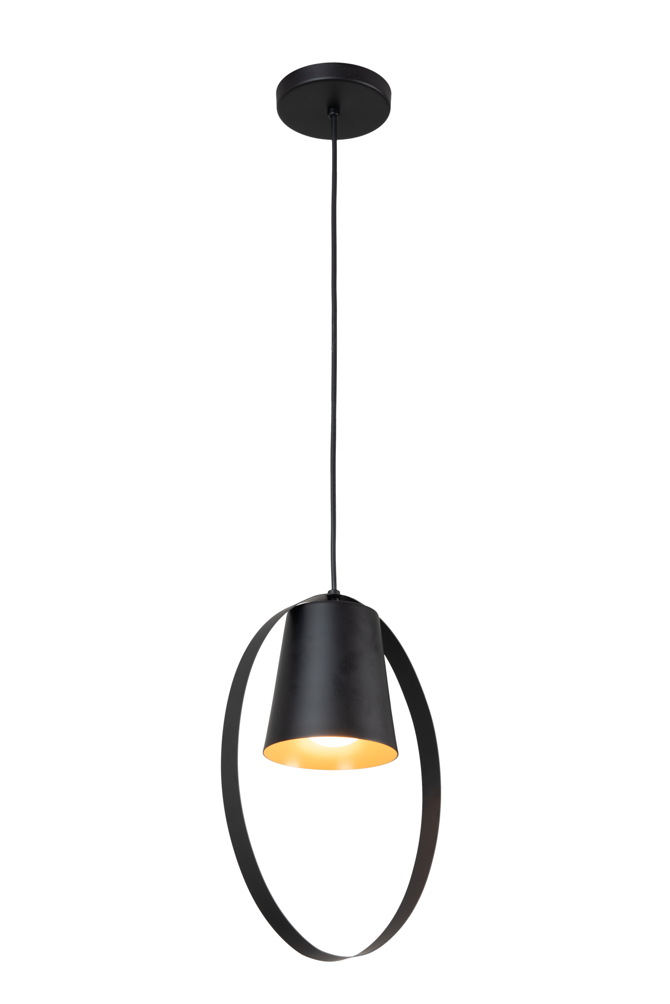 PENDENTE THOMAS BALDY OVAL PRETO - COD 5910.03