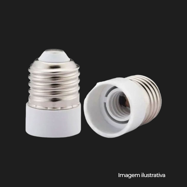 SOQUETE ADAPTADOR E-27 P/ E-14 ENC - COD 072737