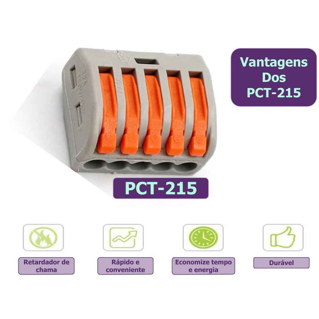 CONECTOR TERMINAL PCT-215 - COD 155019N