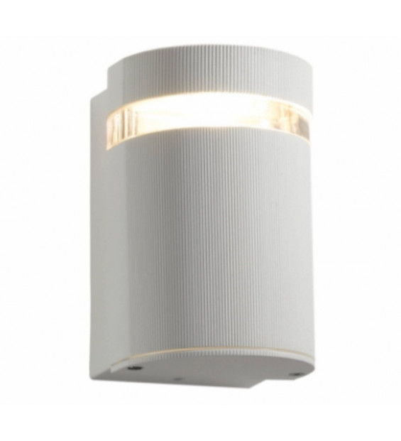 ARANDELA QUADRADA ESTERNA BRANCA 2XGU10 IP54 ALUMINIO 110 X 105 X 230MM - COD 674.01.0024-0