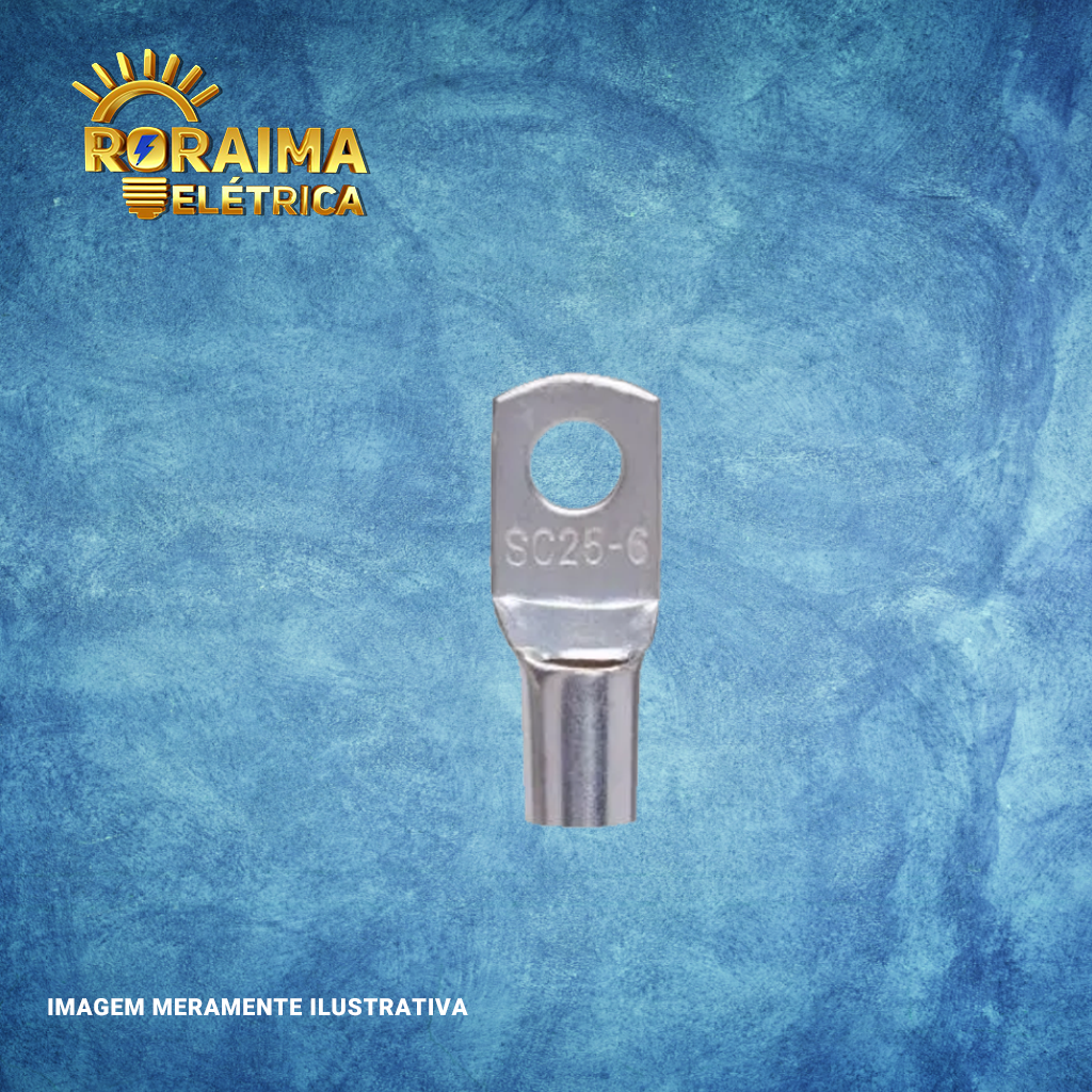 TERMINAL DE COMPRESSAO 25,0MM, 89A - COD TC0689