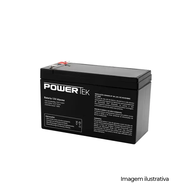 BATERIA POWERTEK 12V 1,95A ALARME