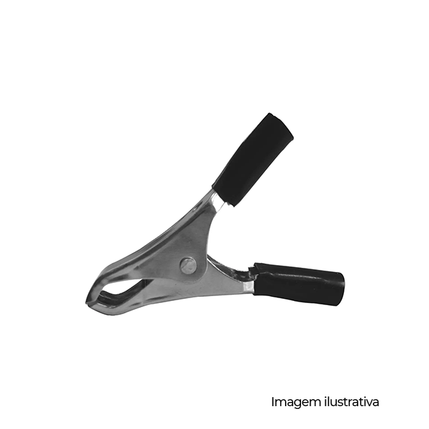 GARRA JACARE CLIP 10A MED PR ENC COD 023555