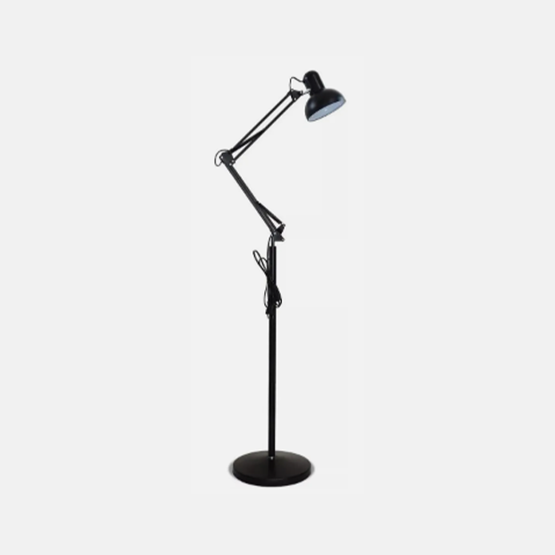 LUMINARIA DE COLUNA OFFICE LAMP E27 - PRETO COD V