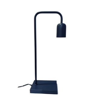 LUMINARIA DE MESA FLAT CINZA MICRO 1XE27 COD 3102