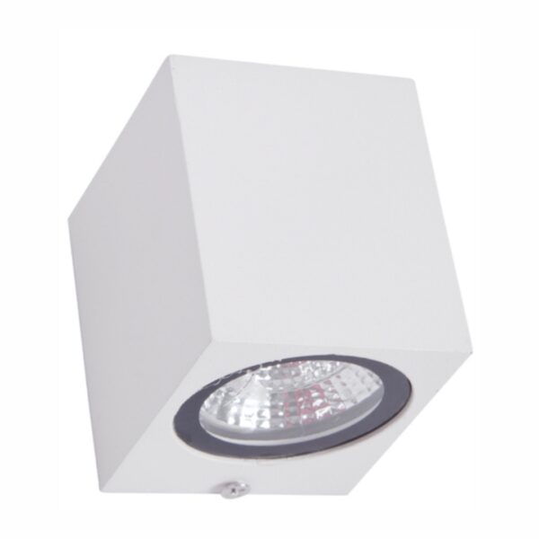 LUMIANRIA ARANDELA LUMIER QUADRA IP54 5W 3000K BRANCO - COD LU16004-BR