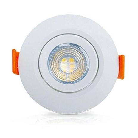 SUPERLED SPOT REDONDO 5W 3000K BRANCO COD 05601