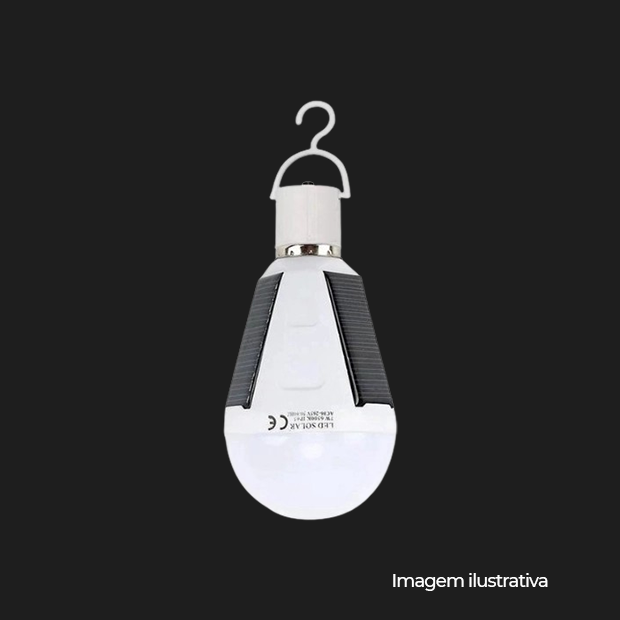 LAMPADA  DE EMERGENCIA LED SOLAR COD 2905-SL