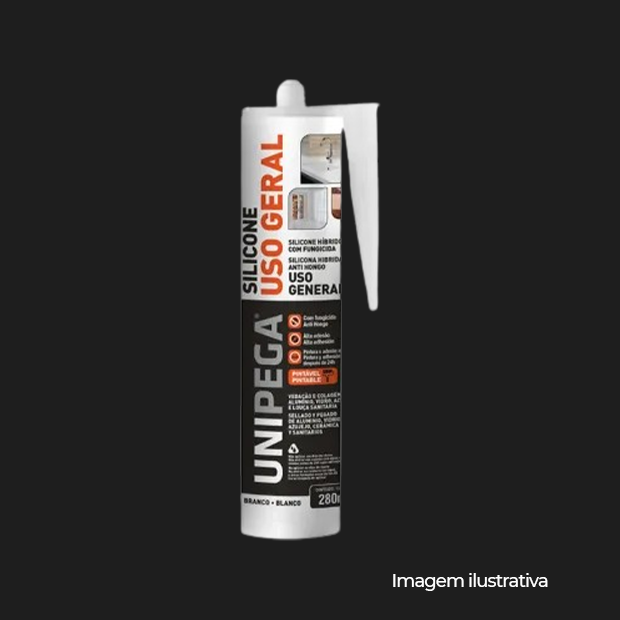 SILICONE HIBRIDO UG INCOLOR CARTUCHO 280ML COD 10899