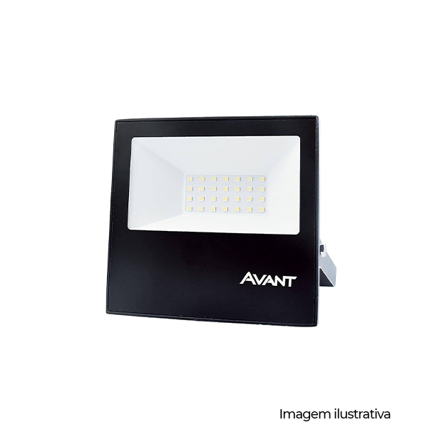 REFLETOR DE LED SLIM 30-VD-BIVOLT - COD 259305370