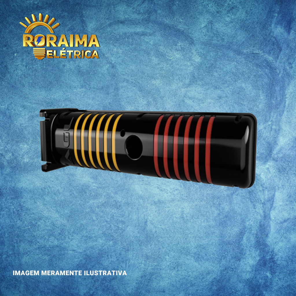 SINALEIRA VISION LED PRETA - COD 1014001