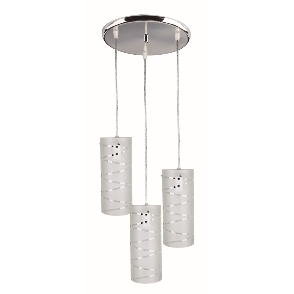 PENDENTE FIRST &OSLASH;10XH23CM 3L E27 LIN - COD AX294103PD