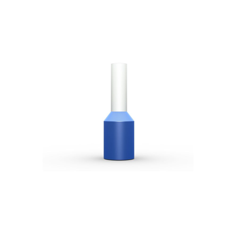 TERMINAL ILH&OACUTE;S SIMPLES-TUBULAR 2,5MM 21A, AZ COD TP1722