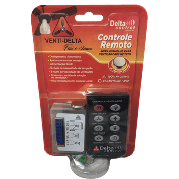 CONTROLE REMOTO DELTA CONTROL BI-VOLT M2