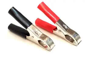 GARRA JACARE ISOLADA MED  34MM PT/VM COD 127021