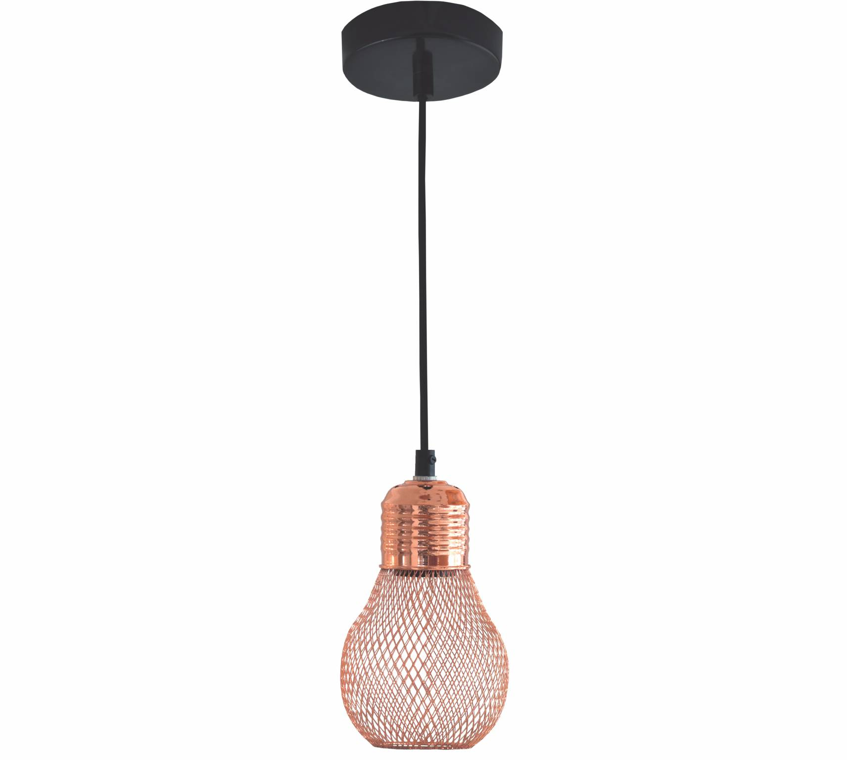 PENDENTE PARIS 1217 METAL COBRE 1XE27 - COD 676.12.0084-0