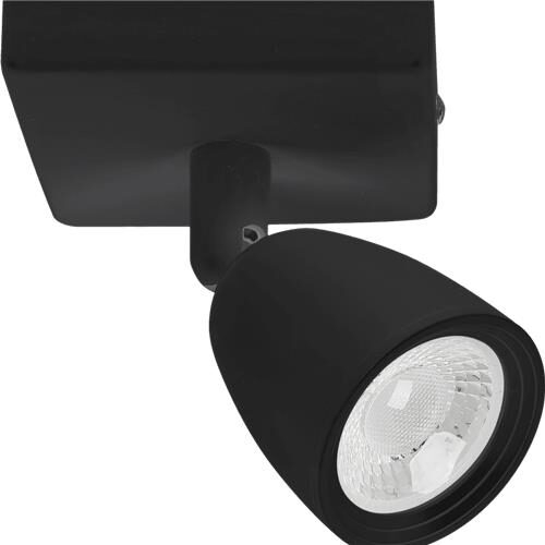 LUMIN SPOT PT 1 LEDS 4W BASE QUAD BIV LUZ BR QUENTE 3000K