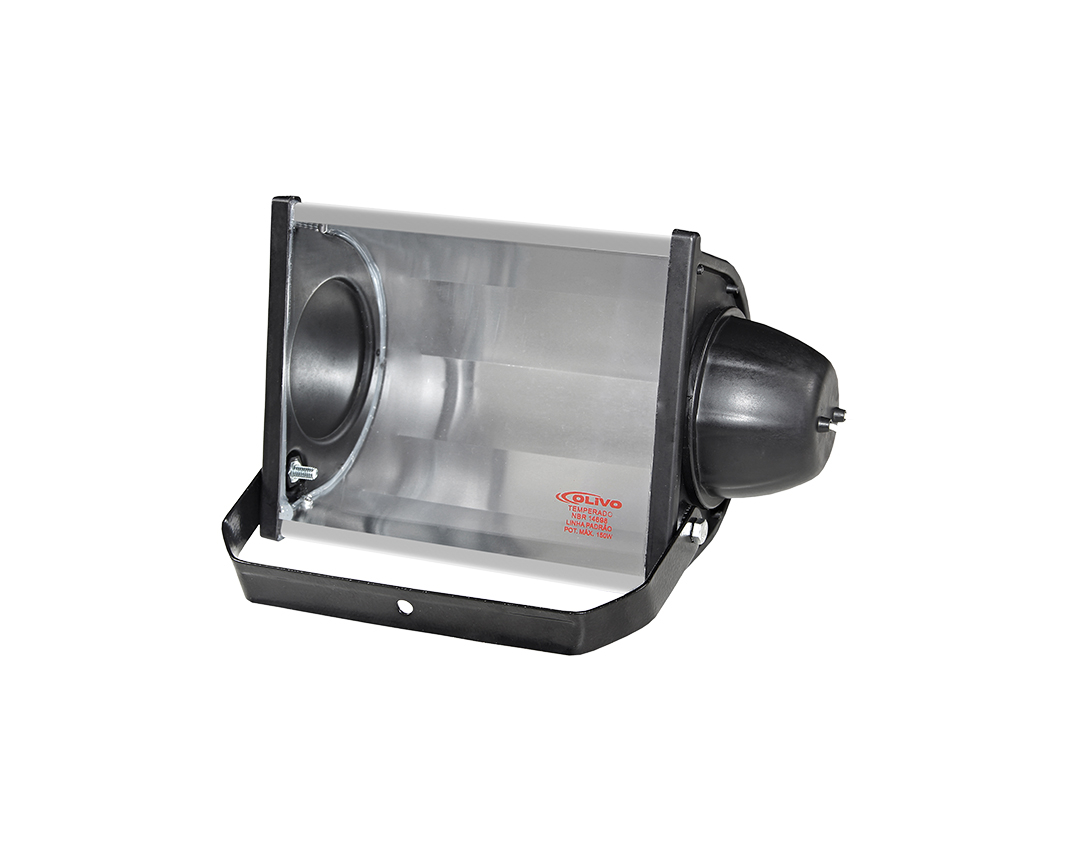 REFLETOR P/ LAMP. 100W ELET.45W E27 ABERTO - COD RN145
