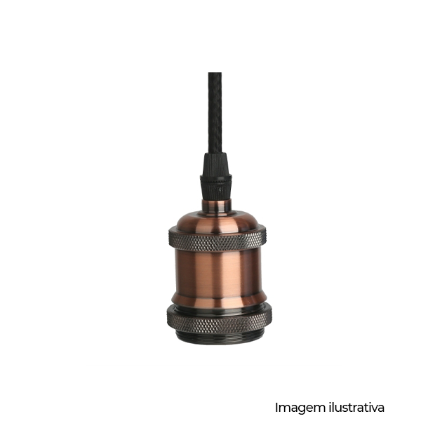 PENDENTE DASH COPPER RED 1,5M - COD 835