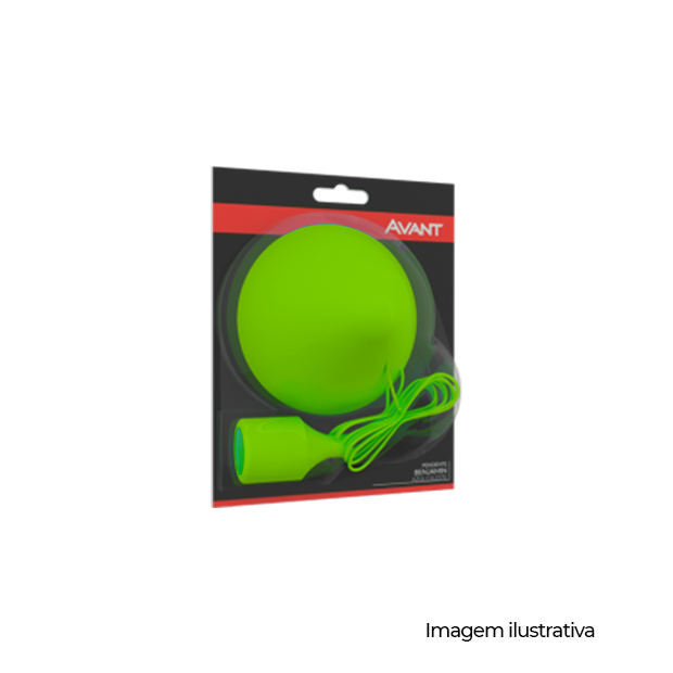 PENDENTE BENJAMIN 1XE27 VERDE