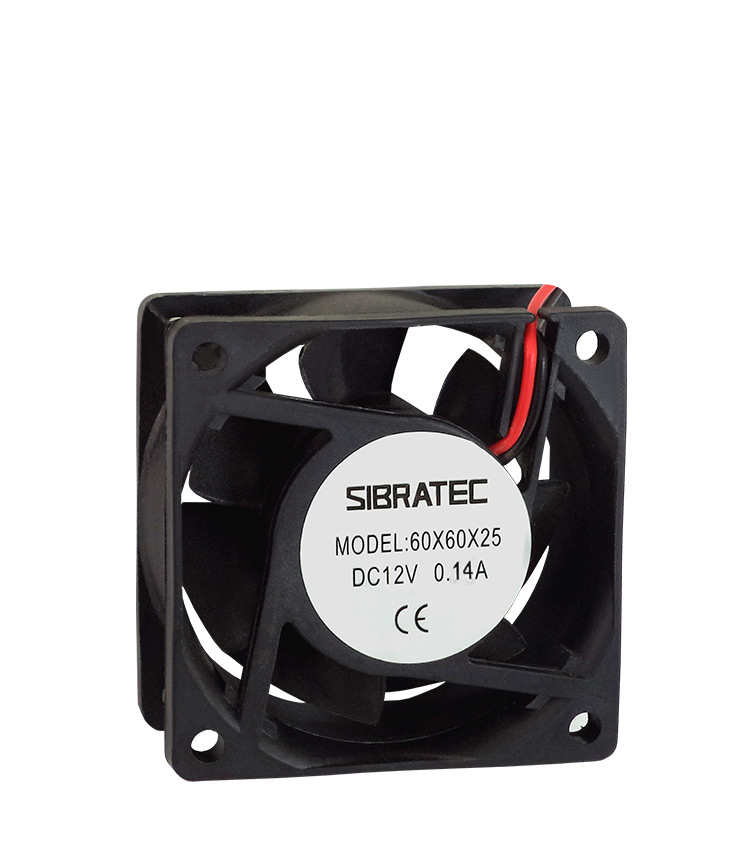 MICRO VENTILADOR 60 X 60 X 25MM 12VDC -SIBRATEC COD 010227