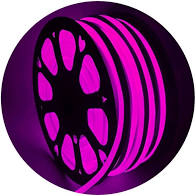 MANGUEIRA FLEXIVEL ROSA NEON 12V COD MG14