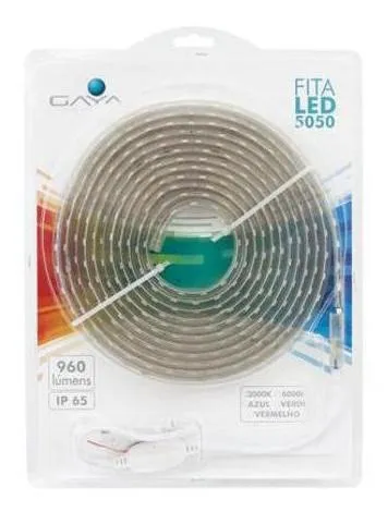 FITA LED 2835 110V 3000K 4.8W IP65 100M - COD 9413