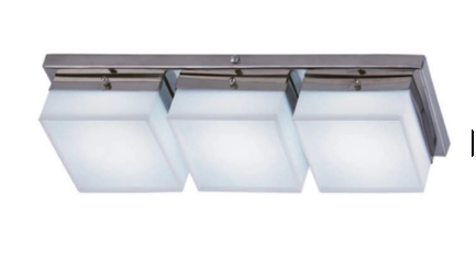 PLAFON CUBO LED 3X10W AC RT 127V 6 COD BXA20316PF1