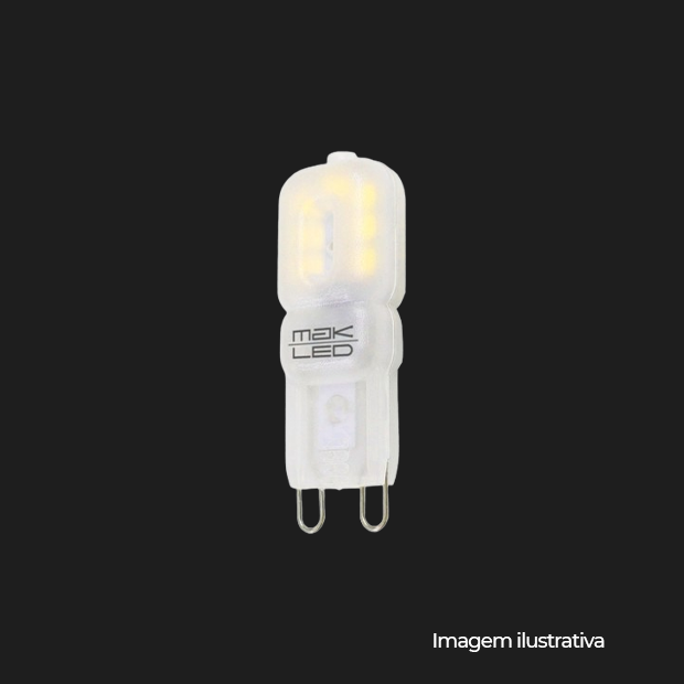 LAMPADA G9 127V 2400K 2,5W - COD 526