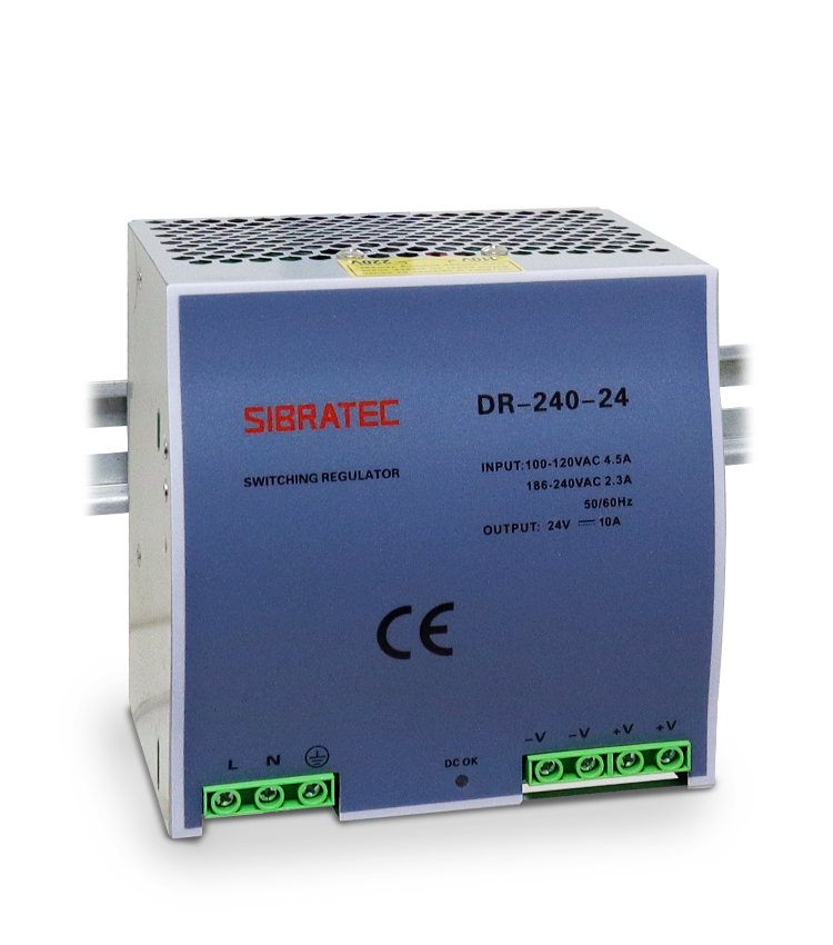 FONTE CHAV. DIN 110/220V - 24V - 240W-24V - DR-240- 10A COD 012499