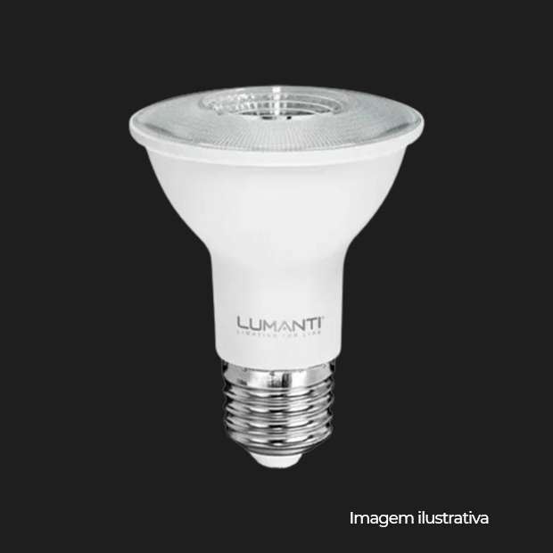 LAMPADA PAR20 LED E27 6,5W 4000K 36 AUTOVOLT COD PAR204065