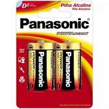 PILHA PANASONIC ALCALINA D 2U UN COD 7623