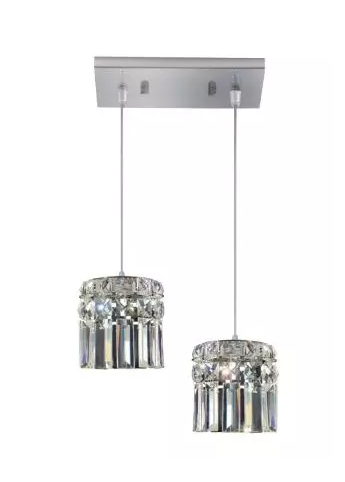 PD PARIS CRISTAL RD 2 LUZES 11,5X27XH