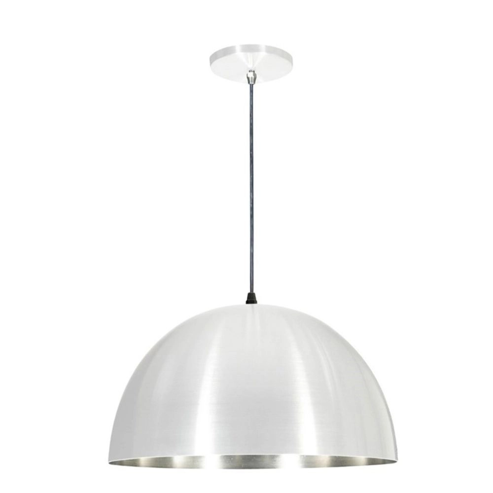 PENDENTE CUPULA ALUMINIO  BC COD CL8410040
