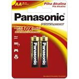 PILHA PANASONIC ALCALINA AA 2 UND COD 7737