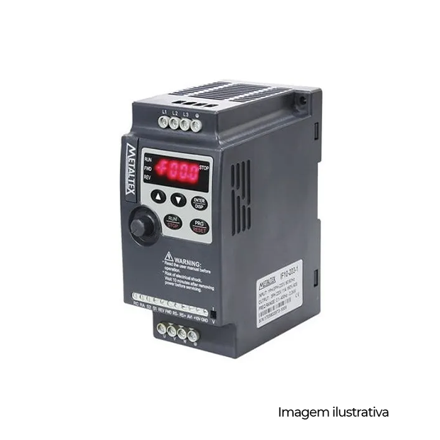INVERSOR DE FREQU&ECIRC;NCIA 1HP 220V MONO IF10-201-1 COD - I22992