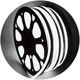 MANGUEIRA FLEXIVEL BRANCO FRIO NEON  12V - COD MG11