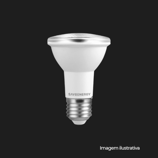 LAMPADA LED PAR20 4,8W 6500K E27 CRYSTAL