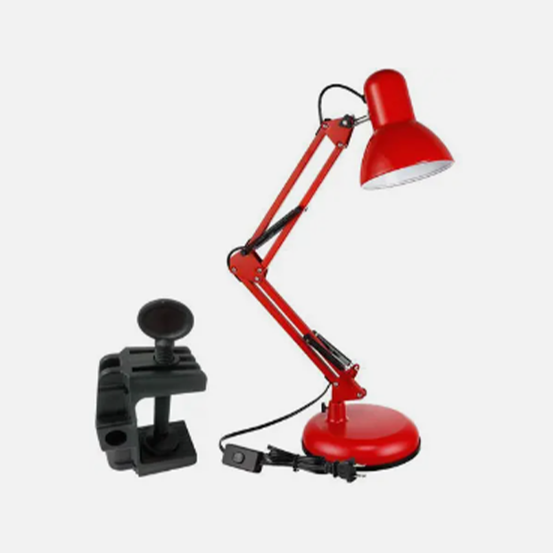 LUMINARIA DESK LAMP E27 - VERMELHO COD DL-VERMELHO