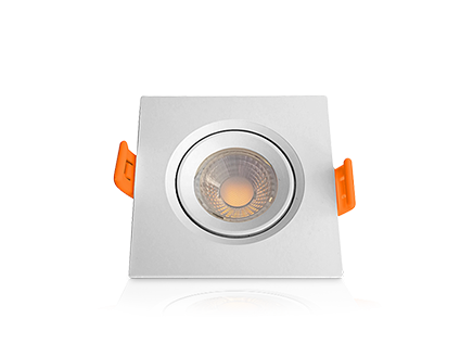 SUPERLED MINI-SPOT QUADR 3W 4000K BRANCO COD 05612A