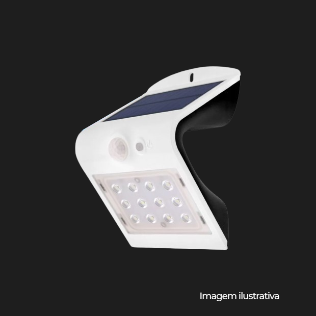 ARANDELA SOLAR COM SENSOR