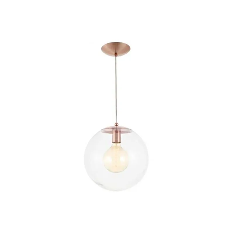 PENDENTE ESFERA DIAM.35CM FECHADA CRISTAL METAL PRETO COD 2884PT/94