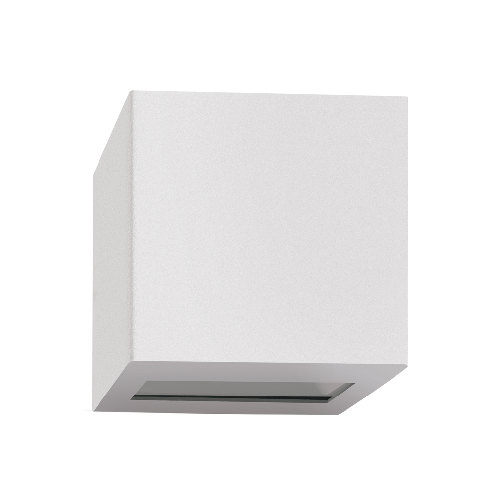 ARANDELA CUBO SLIM 1XG9 BRANCA