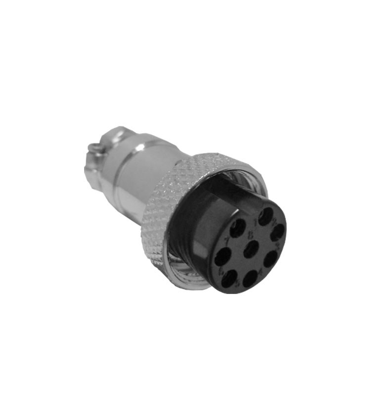 CONECTOR CIRCULAR FEMEA - 6 VIAS