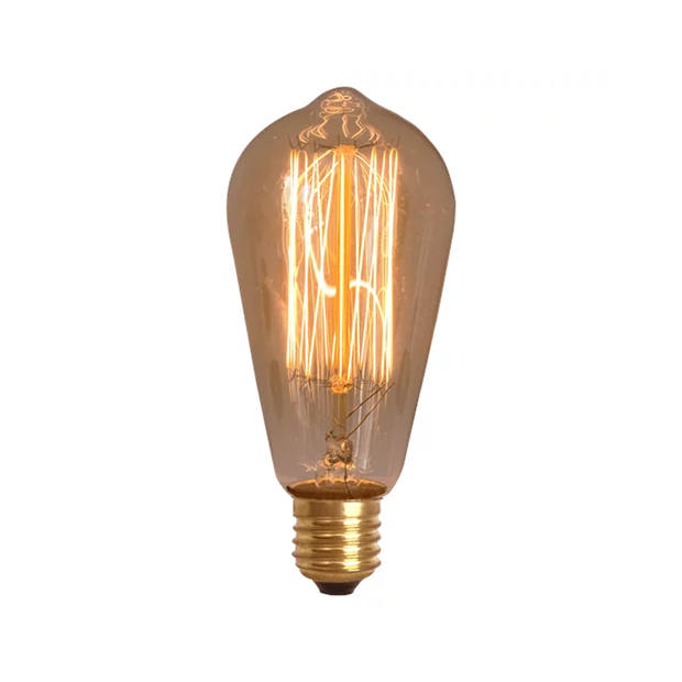 LAMPADA DE RESISTENCIA DE CARBONO ST64 SQUIRREL - CAGE 40W 110V