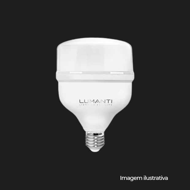 LAMPADA LED BULBO T100 40W AUTOVOLT 6500K E27 COD LLB640YC