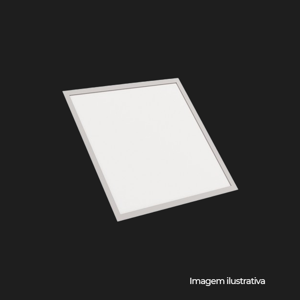 PAINEL BACKLIGHT LED PROJETO QUADRADO EMBUTIR 400X400MM 36W 4000K AUTOVOLT UNICO - COD 676.27.0161-0